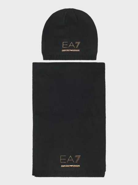 Шапка Ea7 Emporio Armani чорна