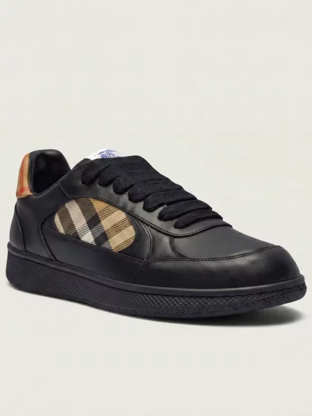 Burberry De piele sneakers TERRACE negru