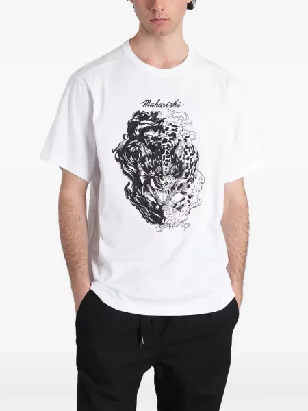 Tricou Maharishi alb