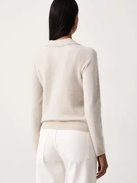MM by Max Mara пуловер дамски от вълна MMLCELLULA бежово