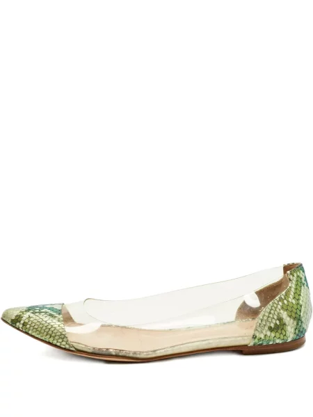 Pantofi cu toc Gianvito Rossi verde