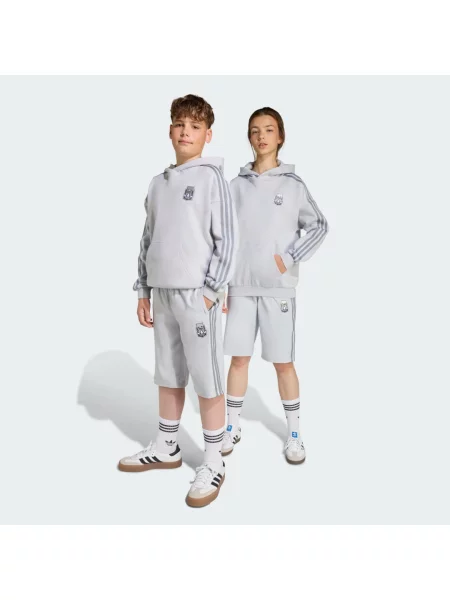 Szorty adidas x Minecraft Kids szare