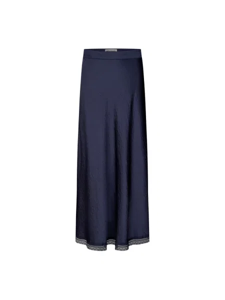 Spódnica midi Lollys Laundry niebieska