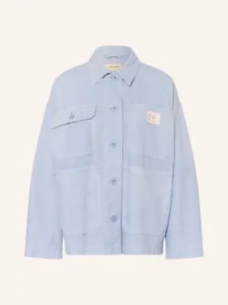Weekend Max Mara Džínová Bunda Album light blue modrá