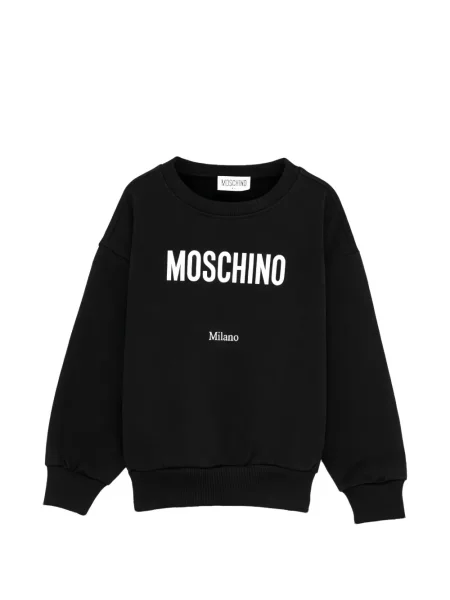 Sweter dziecięcy Moschino czarny