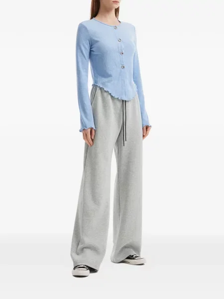 Pantaloni Tout A Coup alergare cu cordon gri