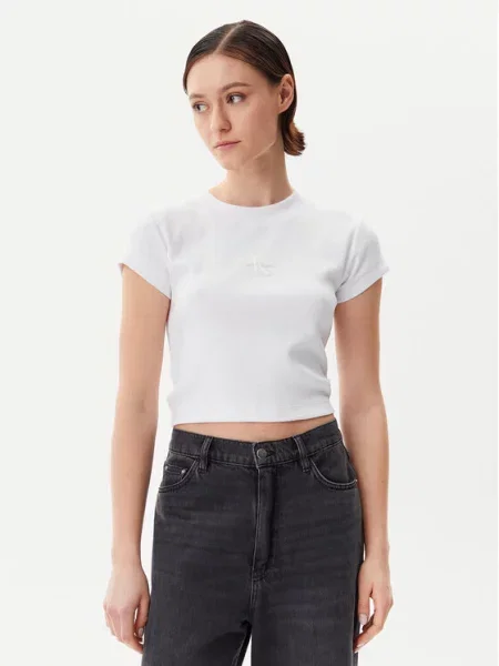 Calvin Klein Jeans T-Shirt biały
