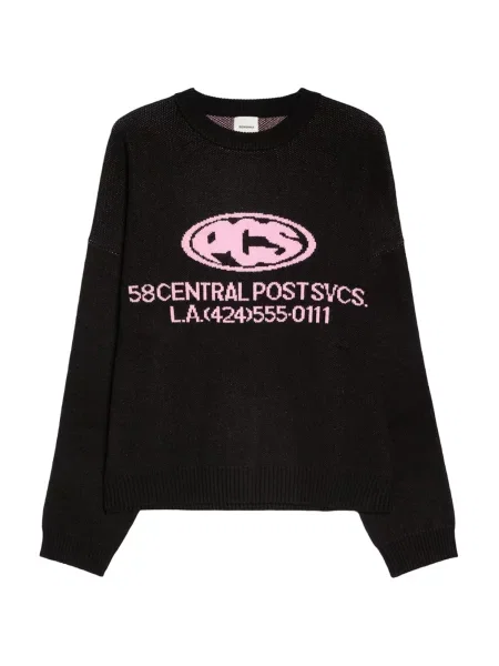 Bershka Pulover roz negru