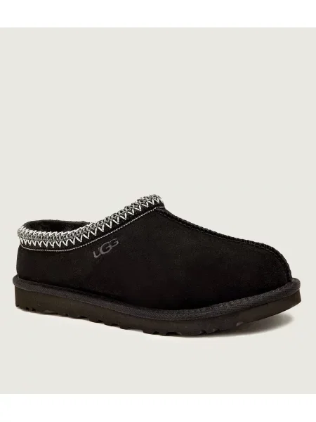 UGG Căptușite mules încălțăminte M TASMAN II cu adaos de lână | piele întoarsă negru