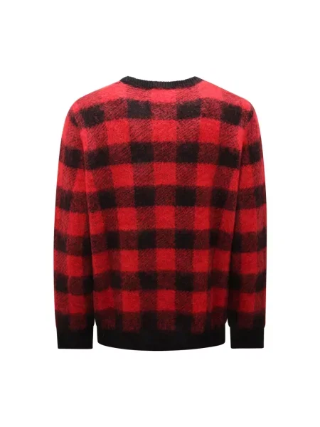 Sweter Amaránto wełniany czerwony
