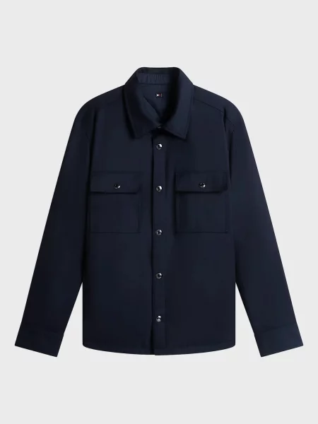 Двостороння куртка Tommy Hilfiger синя