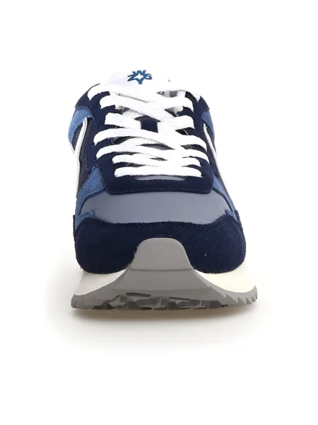 Sneakersy W6yz zamszowe niebieskie
