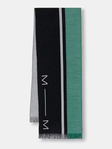 MM by Max Mara fular pentru femei cu amestec de lână MMLAIRONE verde