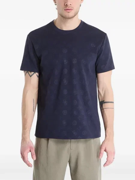 Scurt tricou Guess albastru