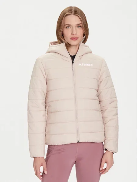 Adidas Μπουφάν outdoor Terrex Multi Essentials Climawarm μπεζ