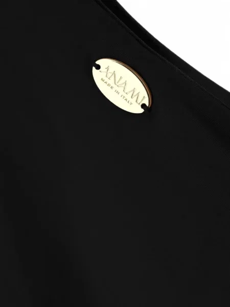 Reversibil bikini Maison Anami cu autograf negru