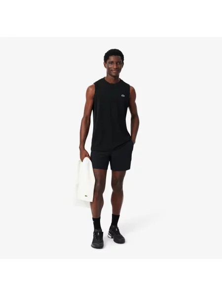 Lacoste Szorty Relaxed Fit czarne
