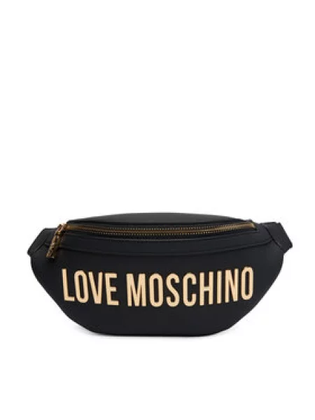 Torbica za okrog pasu﻿ LOVE MOSCHINO črna