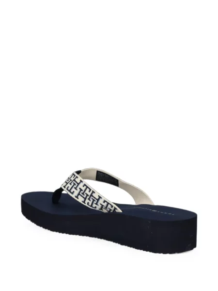 Șlapi Tommy Hilfiger cu platformă cu imagine