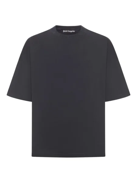 Tricou Palm Angels cu broderie negru