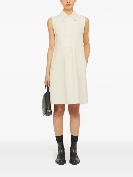 Siuvinėta marškininė suknelė Jil Sander