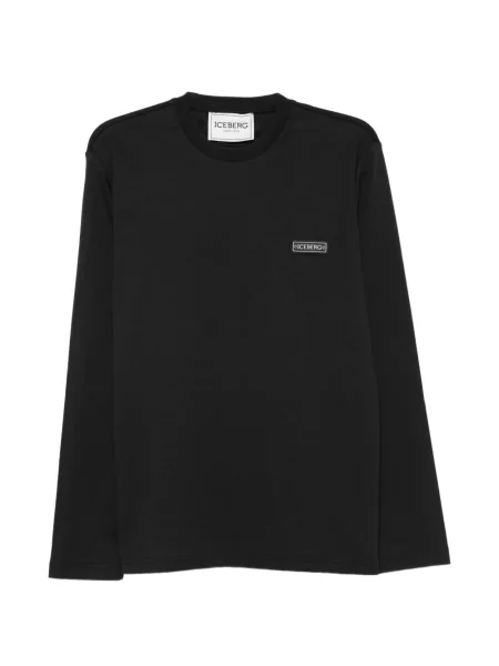 Lung tricou Iceberg cu autograf negru