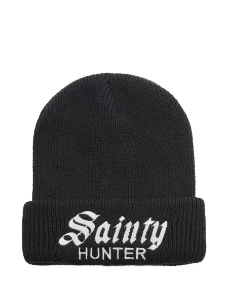 Căciulă Saint Mxxxxxx cu broderie negru