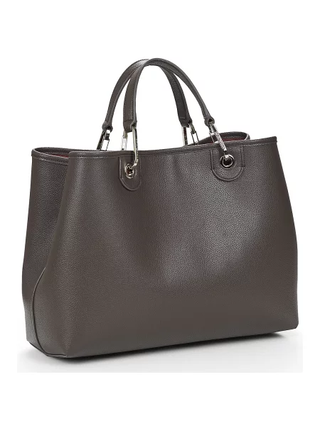 Kabelka Emporio Armani hnědá