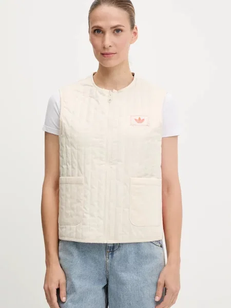 Adidas Originals bezrękawnik przejściowy beżowy