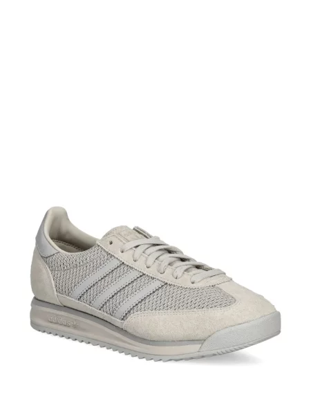 Sneakerși Adidas Campus cu dungi plasă gri