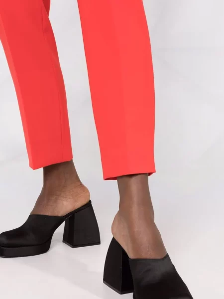 Cropp pantaloni Moschino roșu