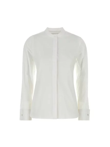 Koszula Max Mara popelinowa biała