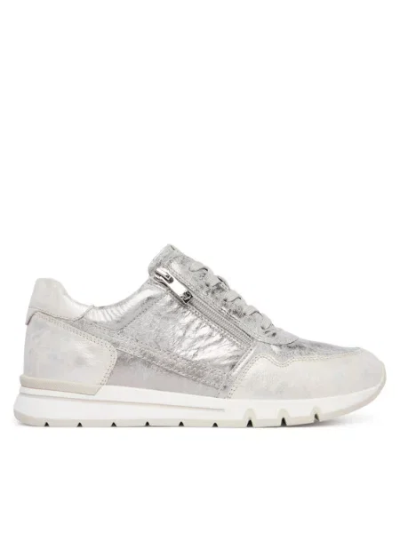 Sneakers Caprice Argintiu bej