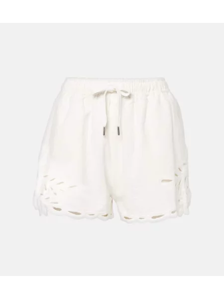 Pantaloni scurți Marant Etoile alb