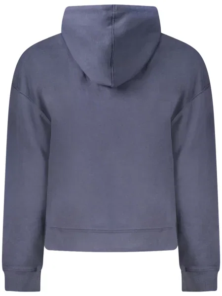 Bluza z kapturem Pepe Jeans niebieska