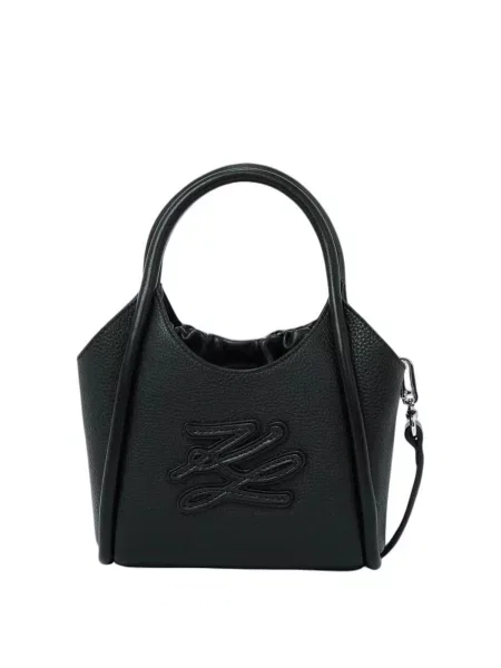 Karl Lagerfeld crossbody torbica K/AUTOGRAPH črna