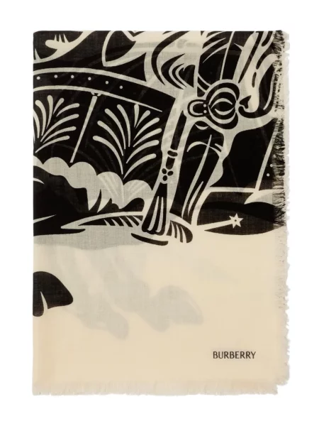Vlněný šál Burberry