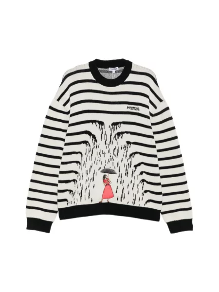 House of Errors Rain sweter czarny