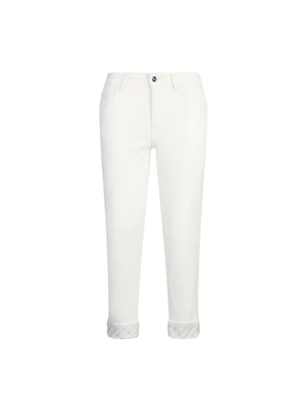 Skinny jeansy skinny Liu Jo casual białe