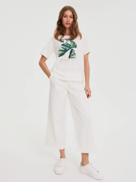 Tricou Marisse alb