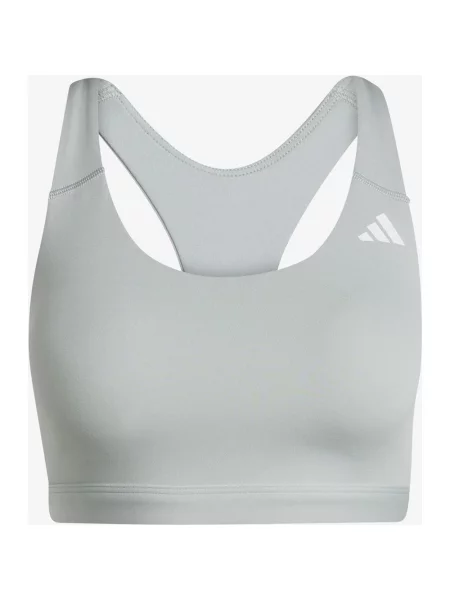 Biustonosz sportowy Optimé Essentials Workout Medium Support jasny XS szary