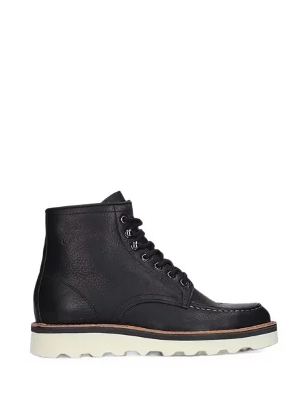 Botine Fracap din piele negru