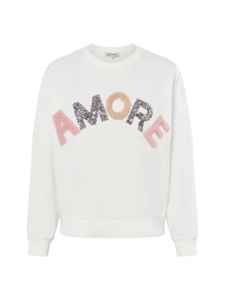 More & More Bluza Kobiety nadruk 34 biały