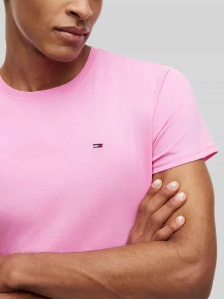 Tommy Jeans T-Shirt jasny różowy