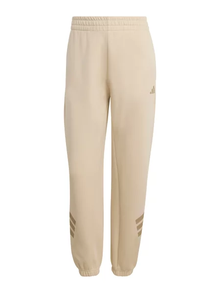 ADIDAS SPORTSWEAR Pantaloni sport FUTURE ICONS THREE STRIPES REGULAR crem / cămilă maro