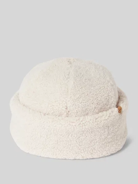 Czapka z szerokim brzegiem model Teddybow' Barts biała