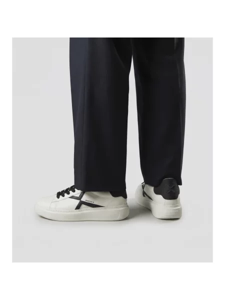 Sneakersy Alexander Smith skórzane białe