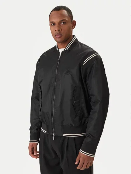 Bunda bomber Armani Exchange černá
