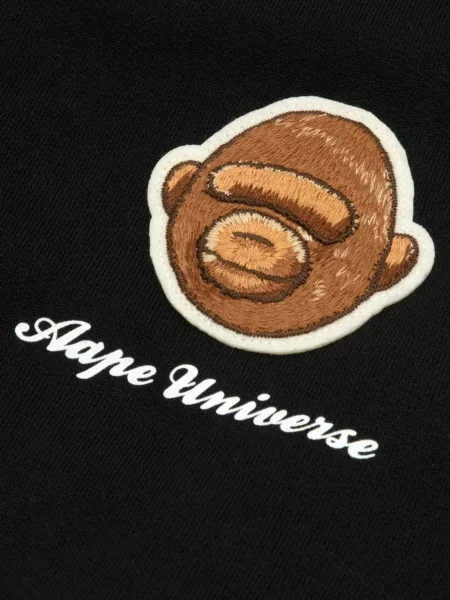Жилетка Aape By *a Bathing Ape® бродирана черно