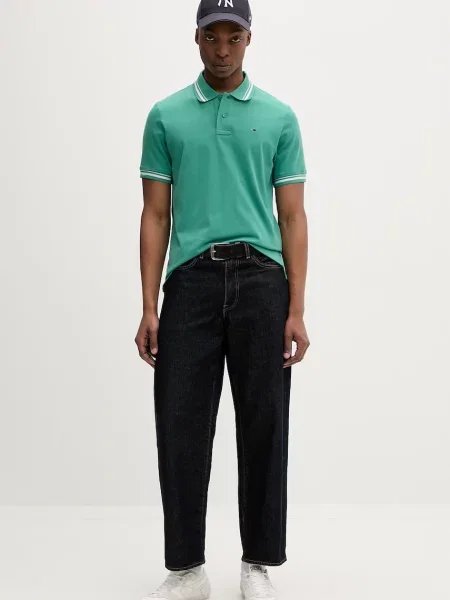 Tommy Jeans polo majica zelena